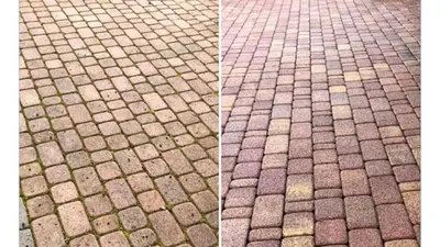 Czyszczenie mycie kostki brukowej elewację dachy tarasy